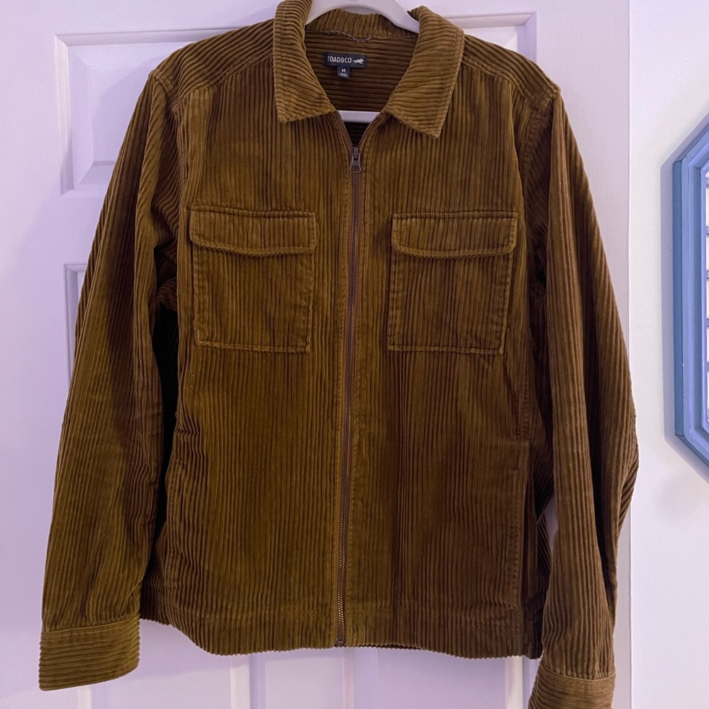 EUC TOAD AND CO CORDUROY JACKET
